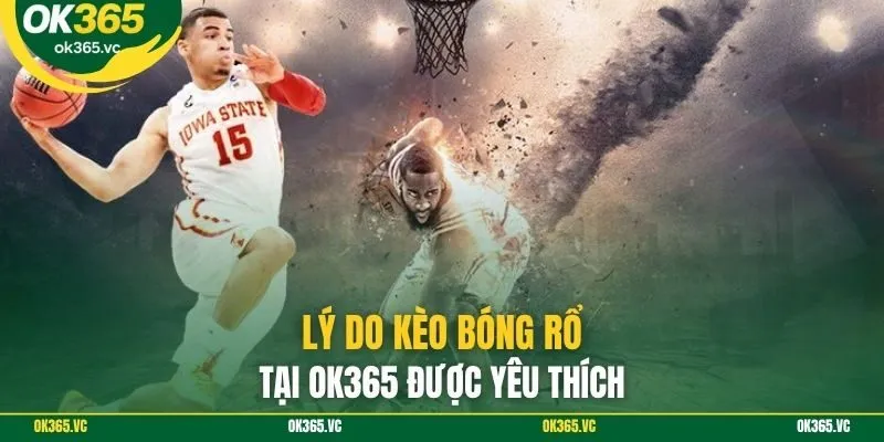 Lý do kèo bóng rổ tại Ok365 được yêu thích